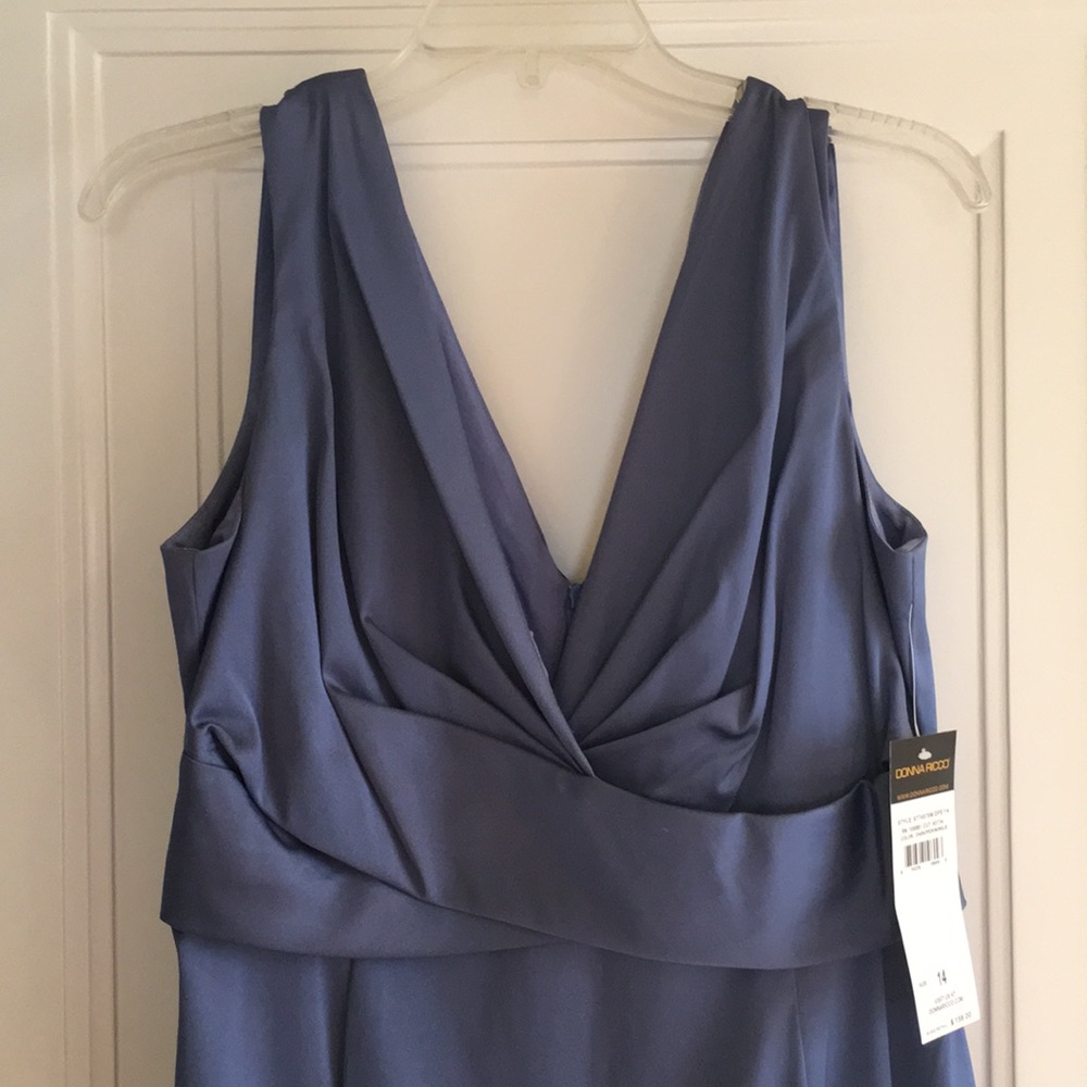 Donna Ricco periwinkle dress (Size 14) - Picture 2 of 8